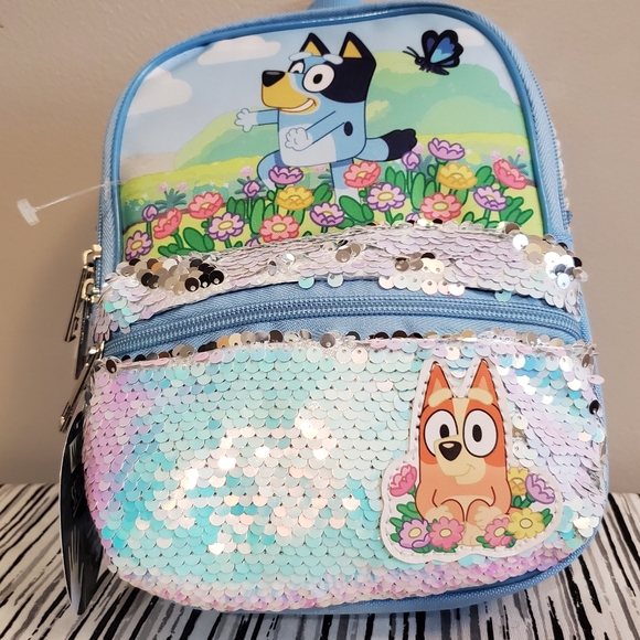 Bluey Mini Magic Sequin Backpack - Picture 5 of 7